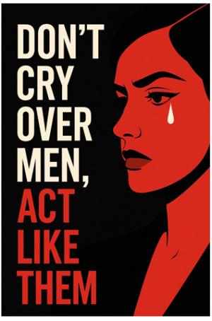 DONT CRY OVER MEN ACT LIKE THEM